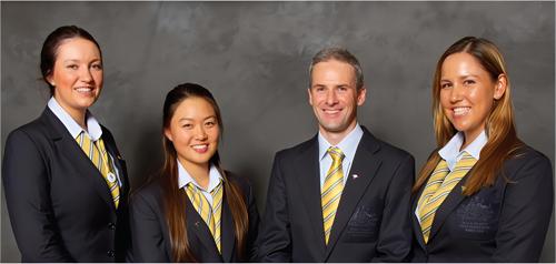 Breanna Elliott, Minjee Lee, Matt Cutler, Whitney Hillier